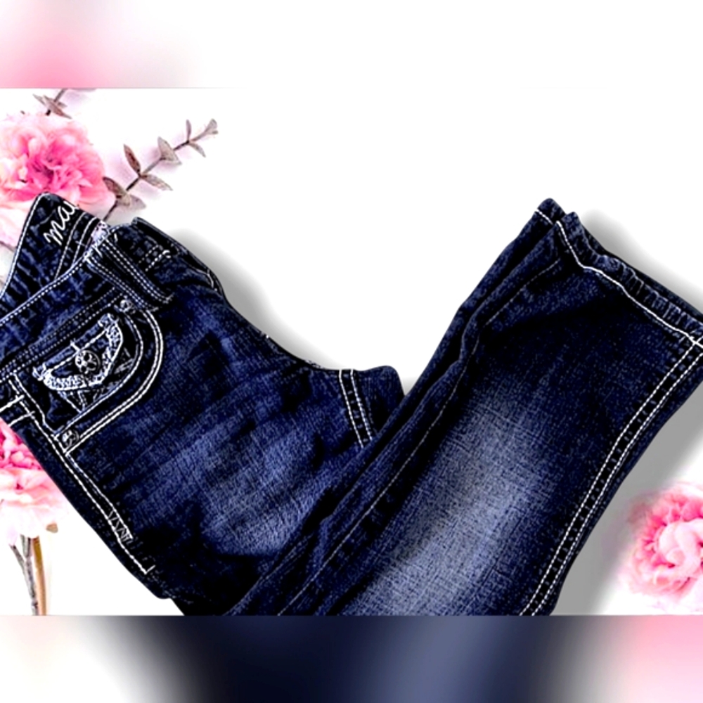 Ladies/Juniors Maurices Capri Denim Low Rise Jeans Size 7/8 Regular - Picture 6 of 7